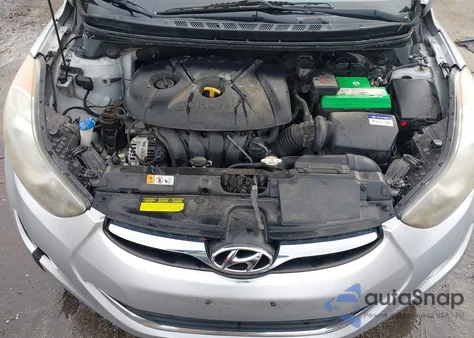 2013 Hyundai Elantra Gls из США, поврежденный, VIN KMHDH4AE0DU846392